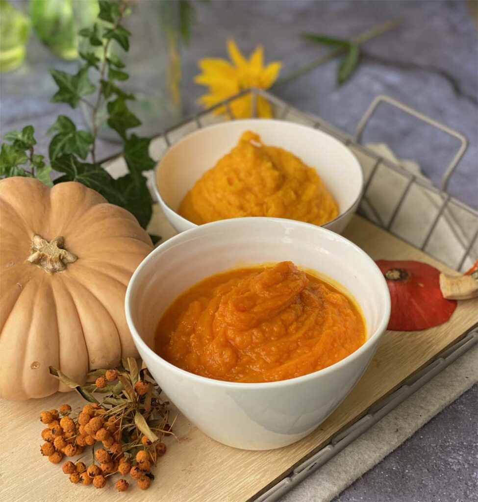 Kürbispüree (Beilage oder Füllung, Pumpkin Puree) | USA kulinarisch